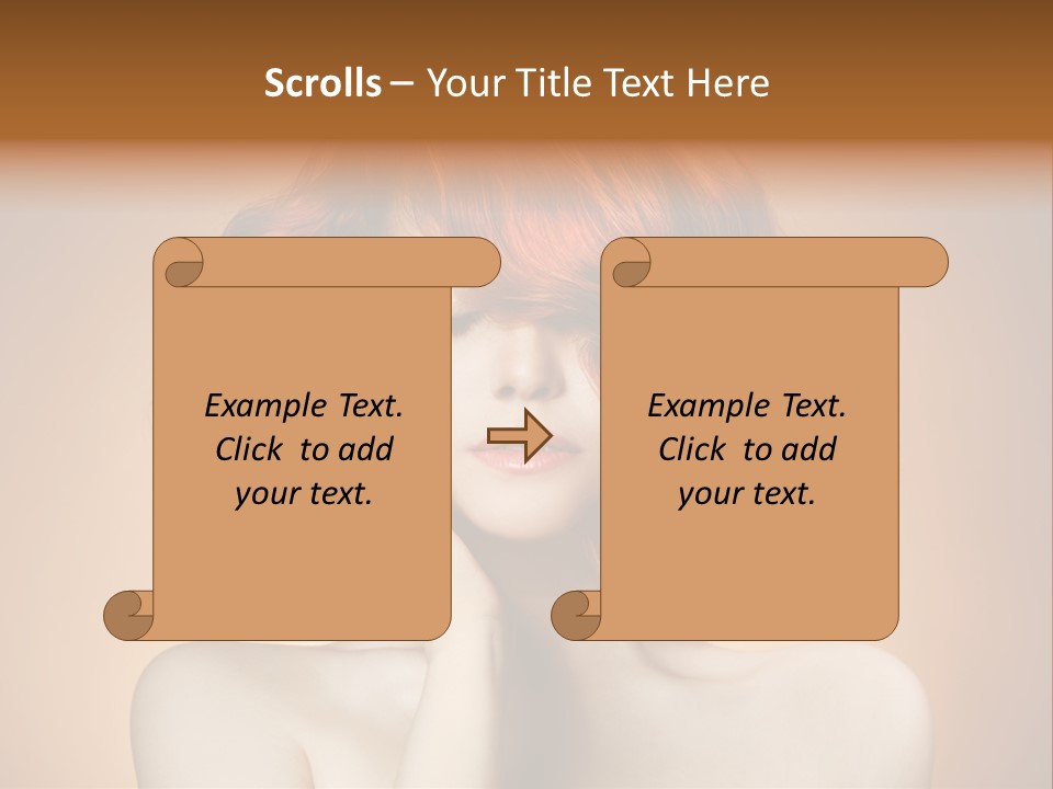 Salon Make Up Luxury PowerPoint Template