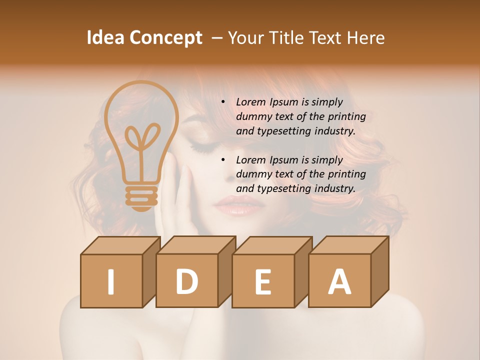 Salon Make Up Luxury PowerPoint Template