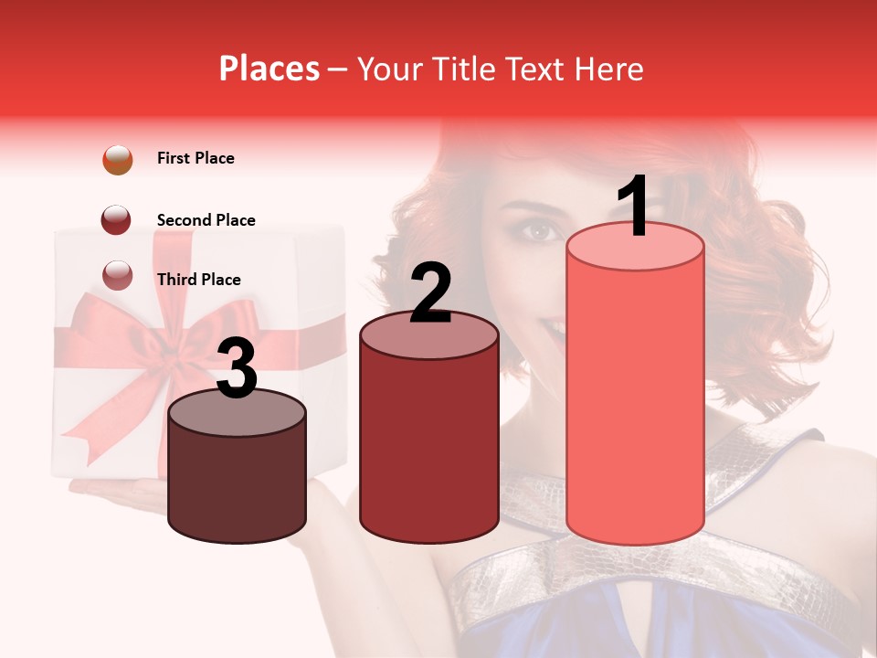 Happiness Friendly Portrait PowerPoint Template