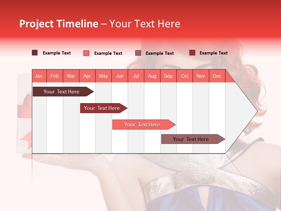 Happiness Friendly Portrait PowerPoint Template