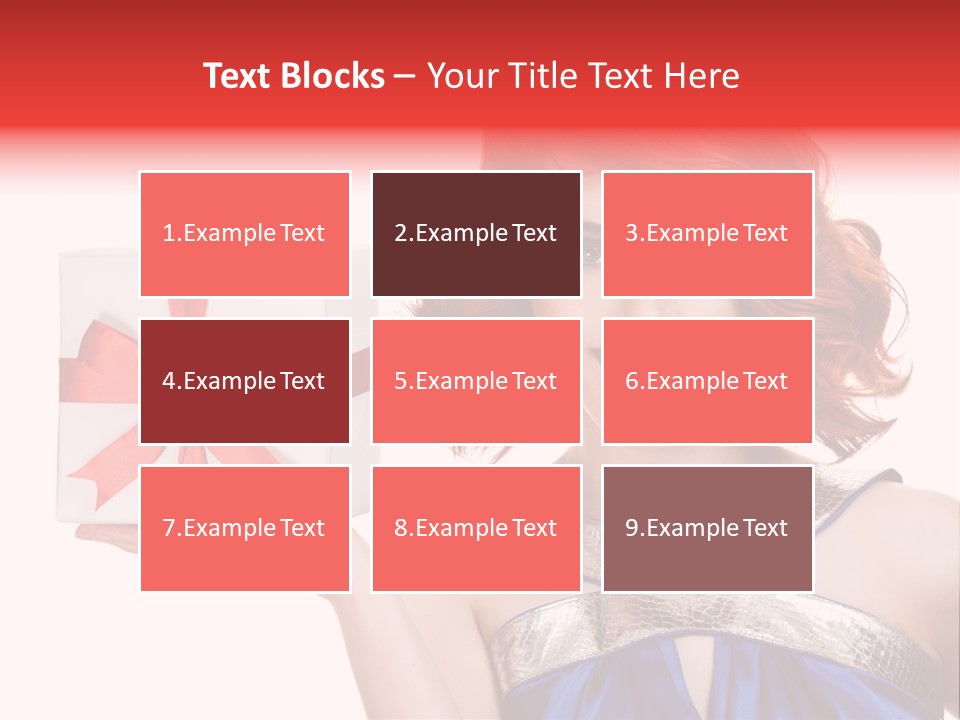 Happiness Friendly Portrait PowerPoint Template