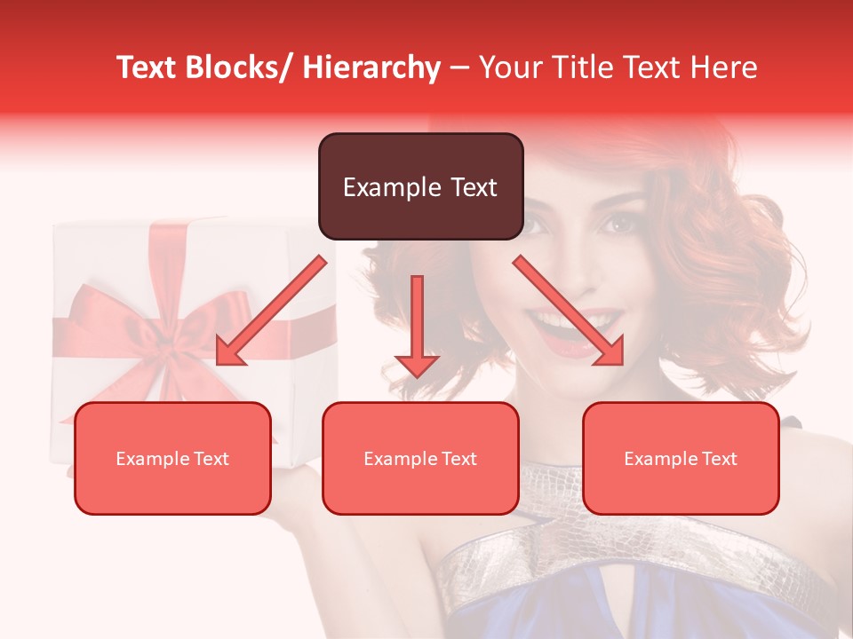 Happiness Friendly Portrait PowerPoint Template