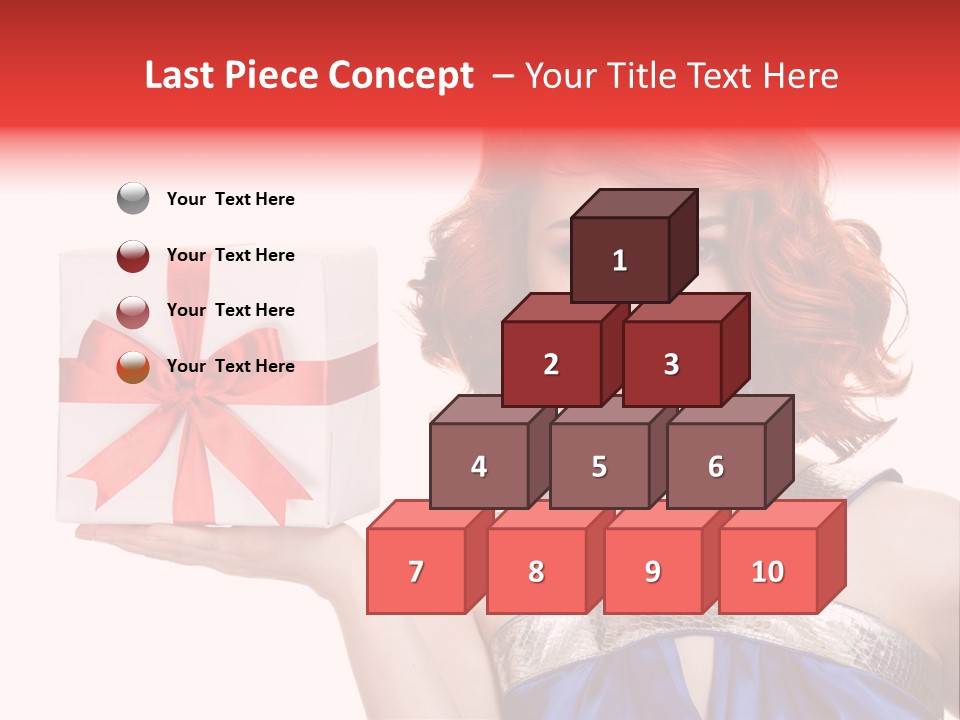 Happiness Friendly Portrait PowerPoint Template