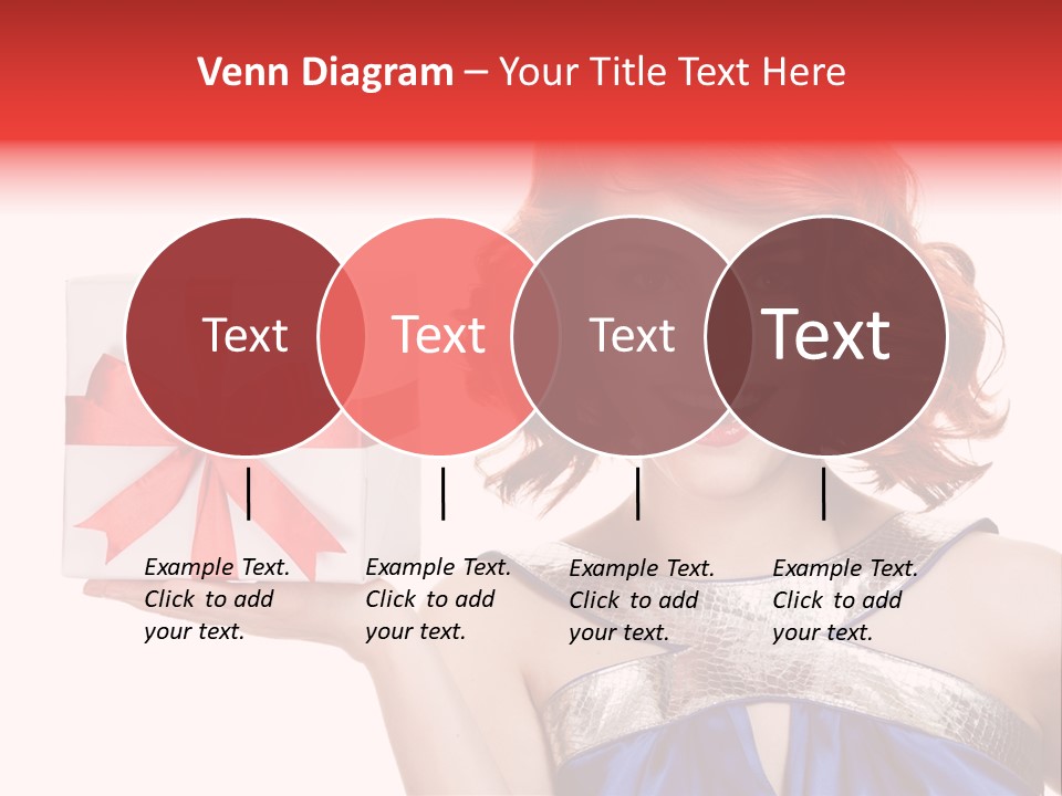 Happiness Friendly Portrait PowerPoint Template