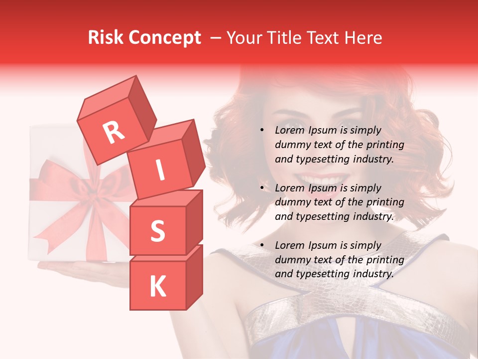 Happiness Friendly Portrait PowerPoint Template