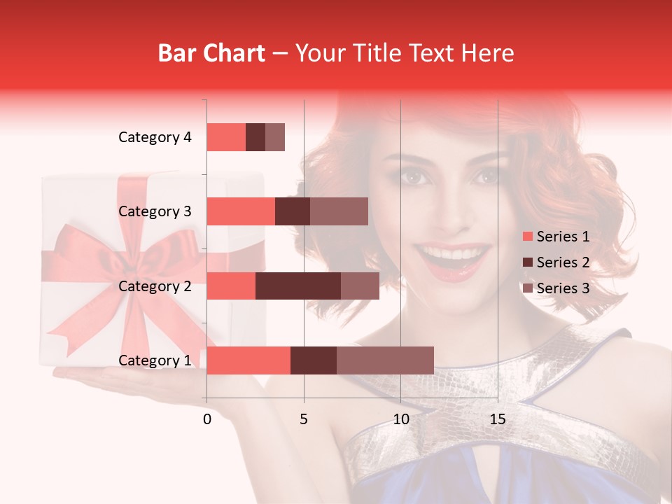 Happiness Friendly Portrait PowerPoint Template