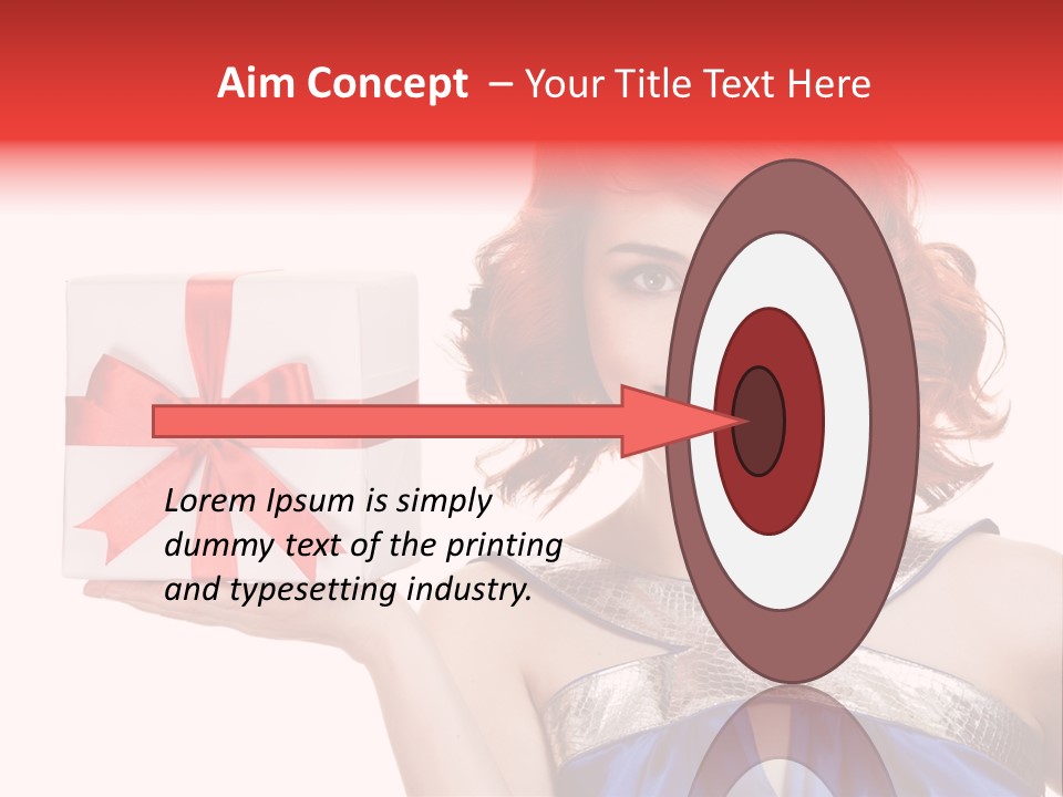 Happiness Friendly Portrait PowerPoint Template