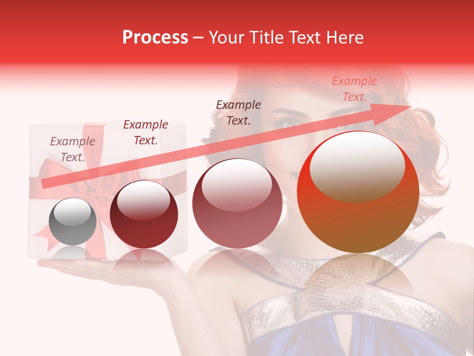 Happiness Friendly Portrait PowerPoint Template