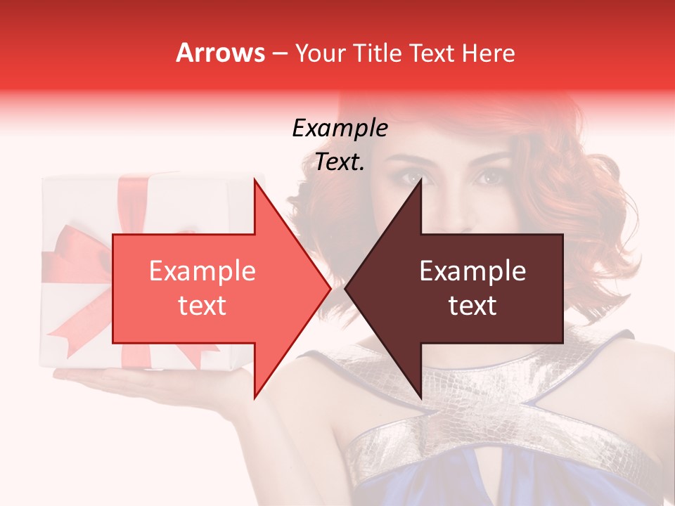 Happiness Friendly Portrait PowerPoint Template