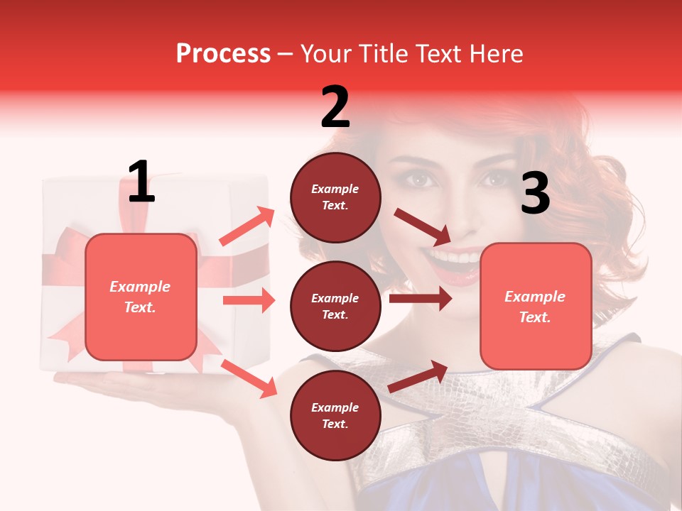 Happiness Friendly Portrait PowerPoint Template