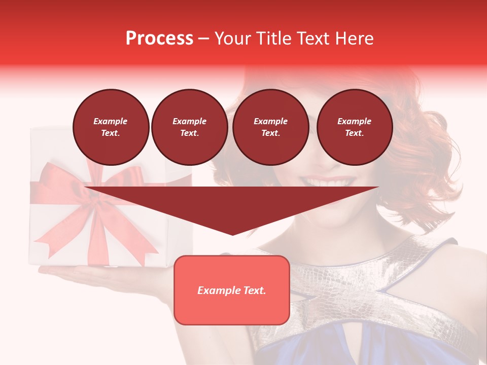 Happiness Friendly Portrait PowerPoint Template