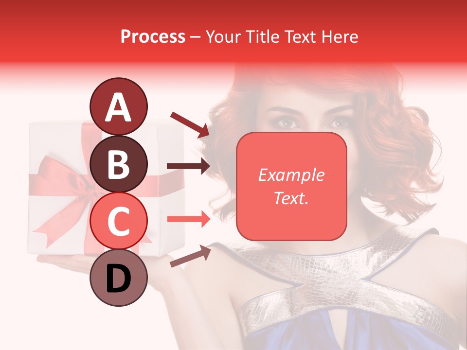 Happiness Friendly Portrait PowerPoint Template