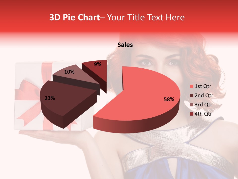 Happiness Friendly Portrait PowerPoint Template