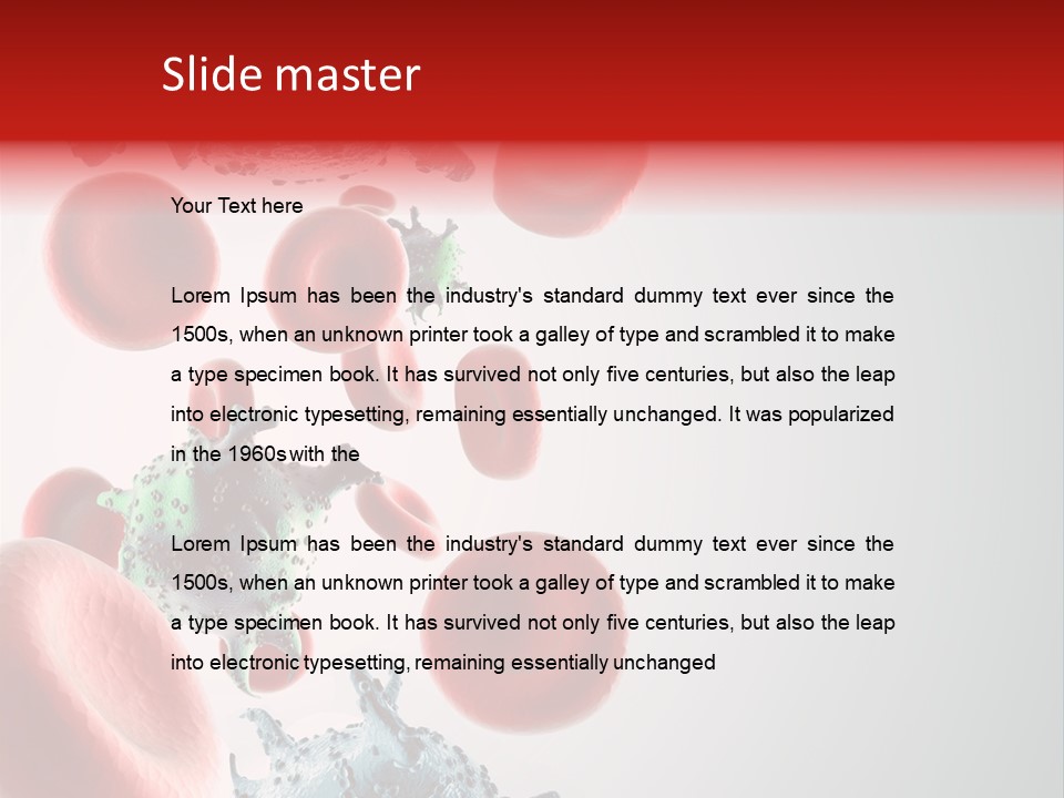 Microbiology Close Aids PowerPoint Template