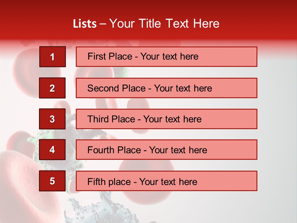 Microbiology Close Aids PowerPoint Template