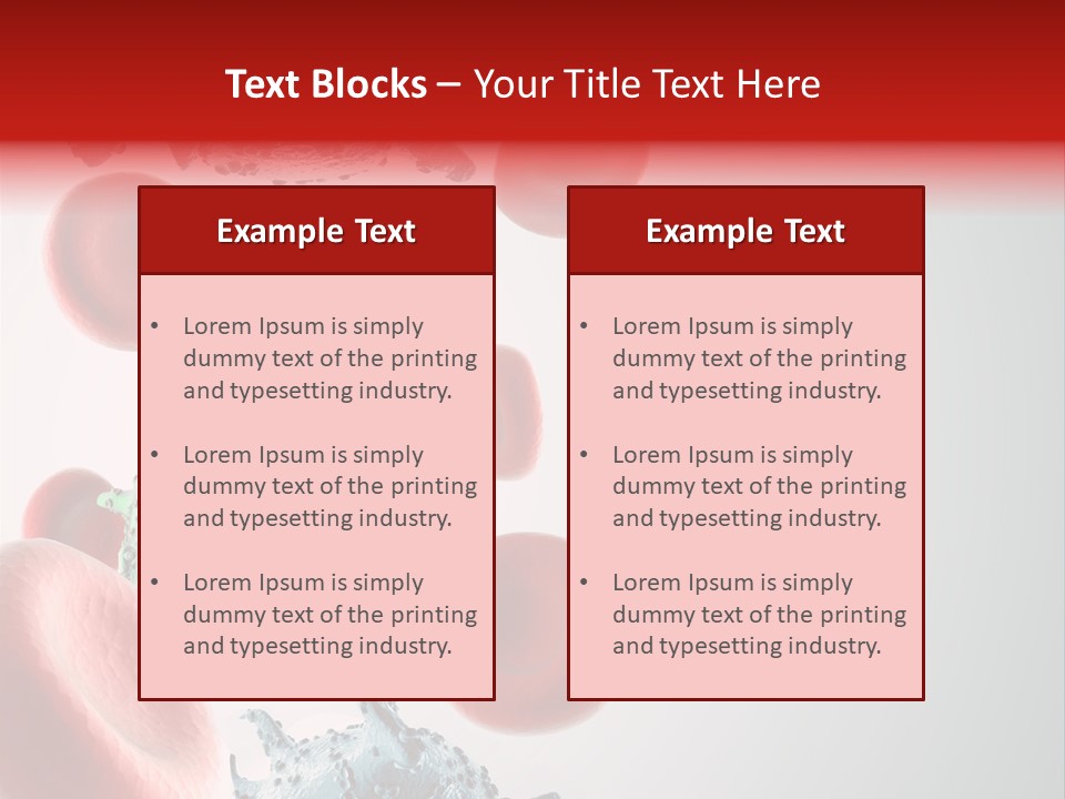 Microbiology Close Aids PowerPoint Template