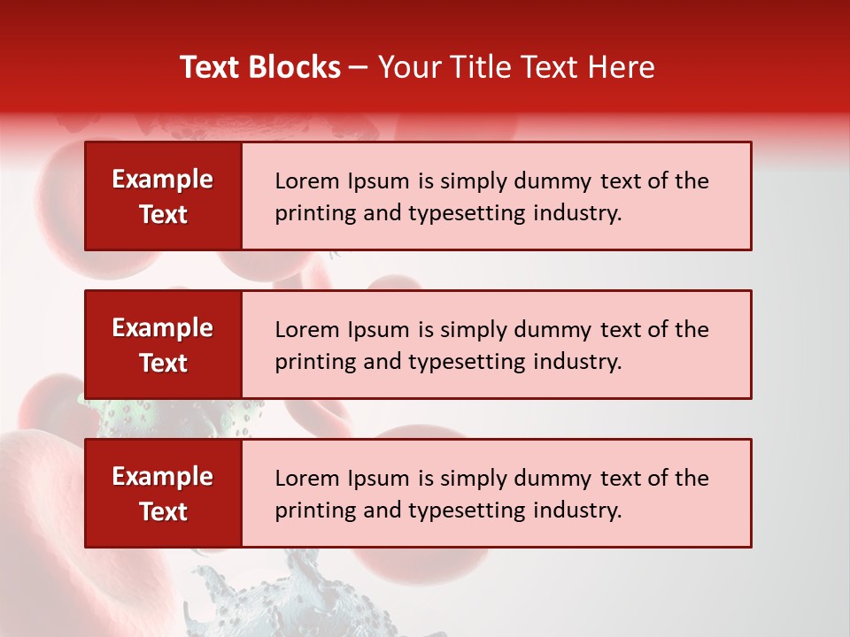 Microbiology Close Aids PowerPoint Template