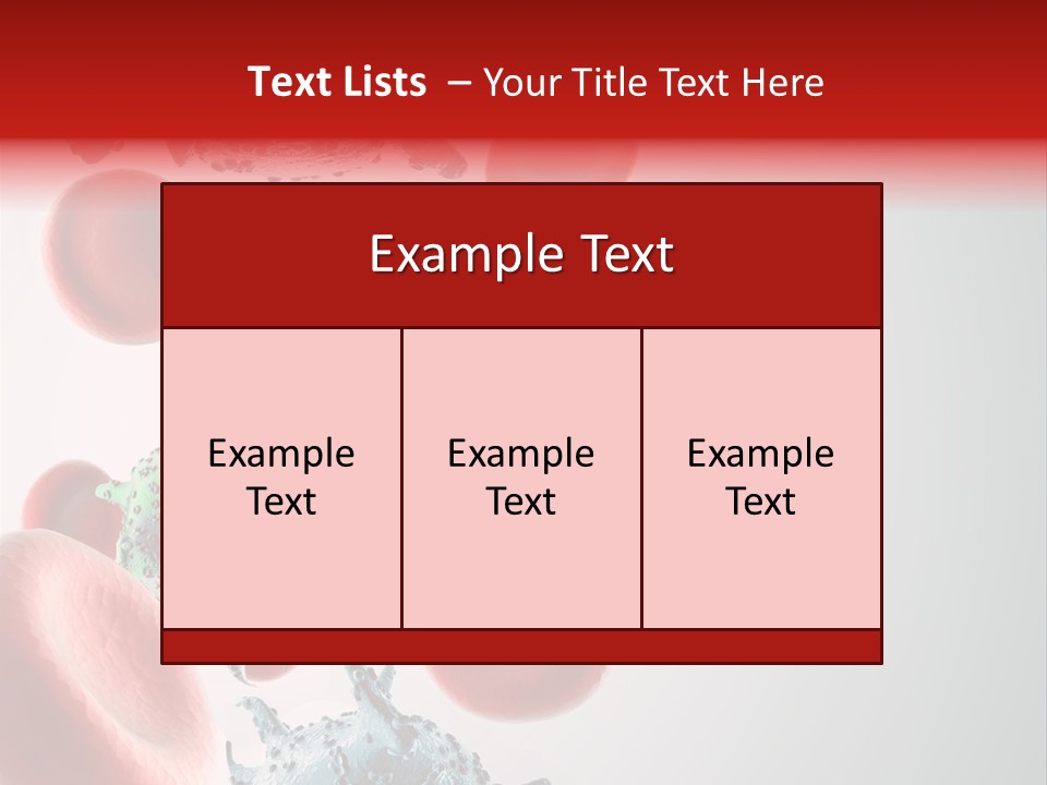Microbiology Close Aids PowerPoint Template