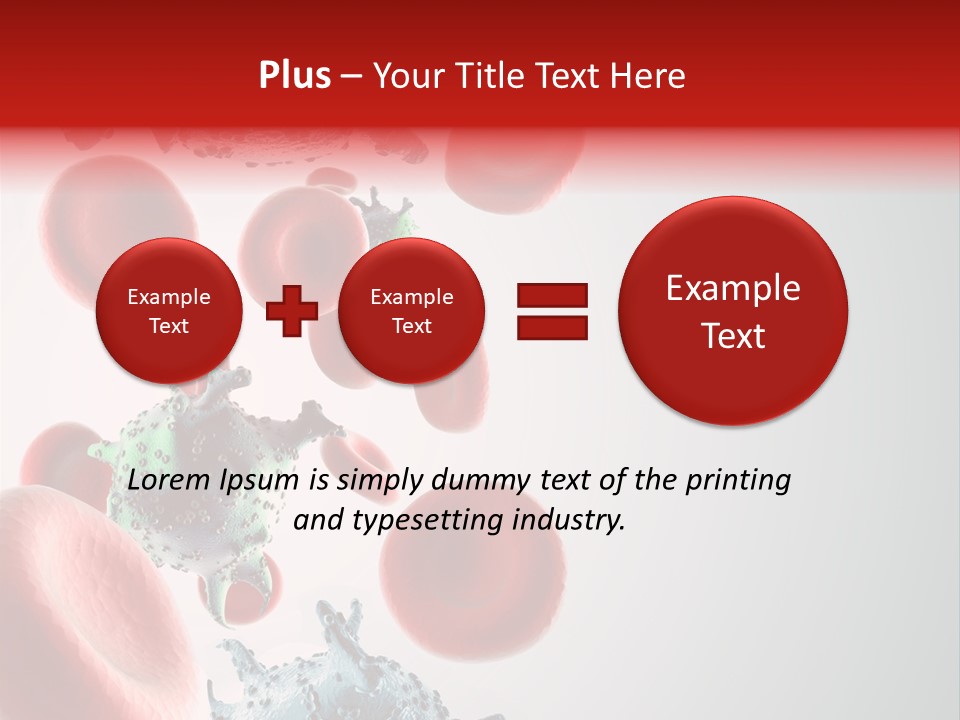Microbiology Close Aids PowerPoint Template