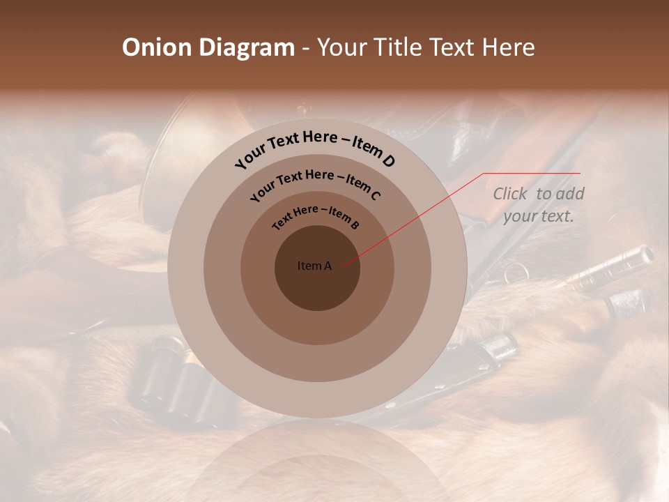 Golden Hunting Hobbies PowerPoint Template