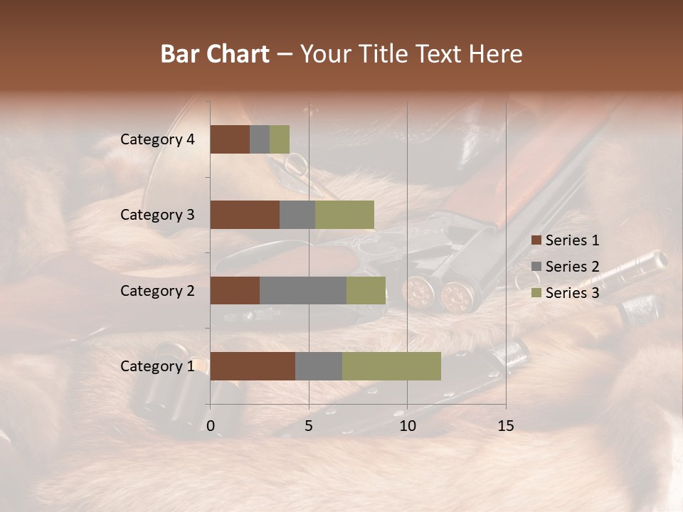 Golden Hunting Hobbies PowerPoint Template