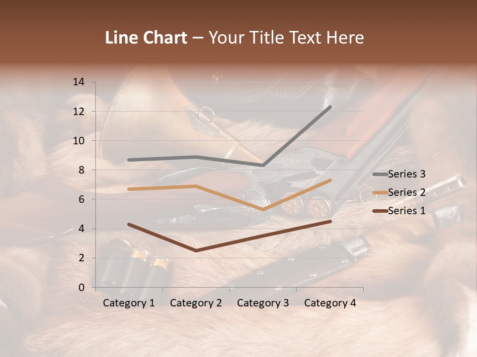 Golden Hunting Hobbies PowerPoint Template