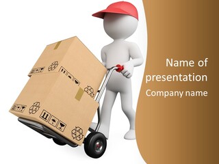 Work Industry Shipment PowerPoint Template