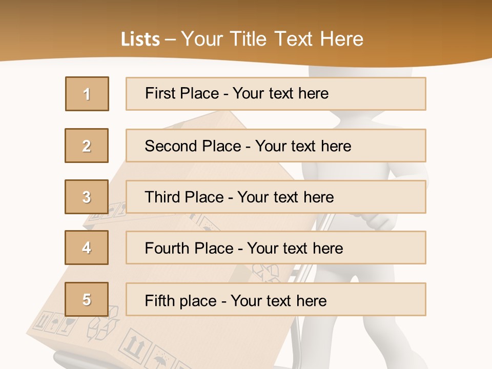 Work Industry Shipment PowerPoint Template