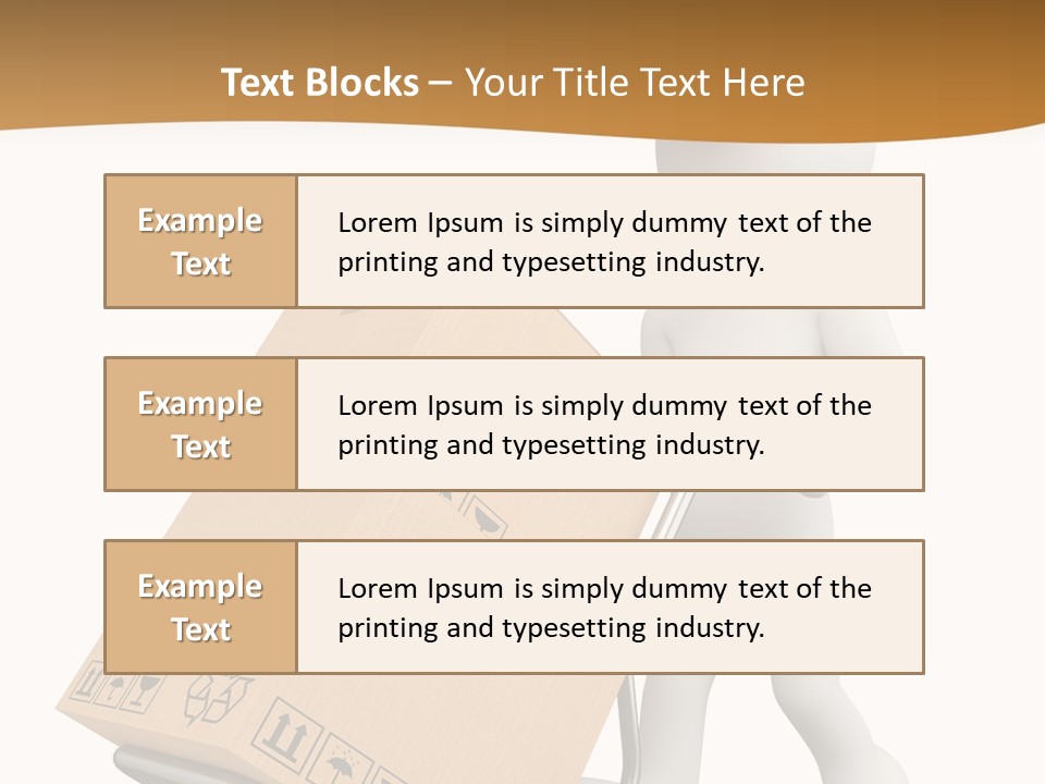 Work Industry Shipment PowerPoint Template