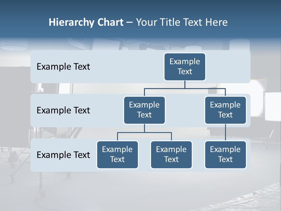 Illuminated Film Umbrella PowerPoint Template