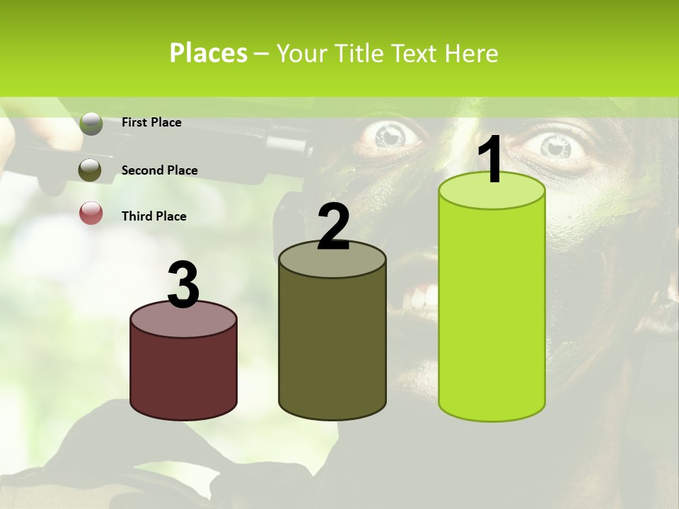 Human Desperate Suicide PowerPoint Template