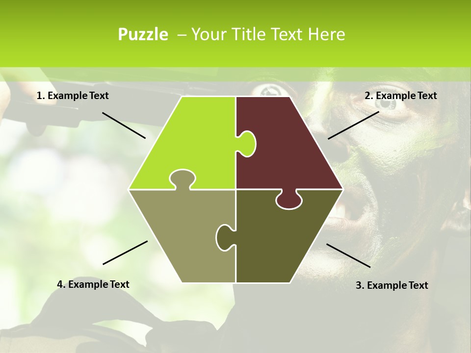 Human Desperate Suicide PowerPoint Template