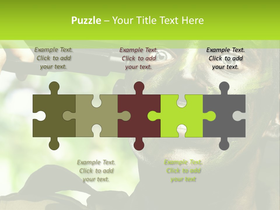 Human Desperate Suicide PowerPoint Template