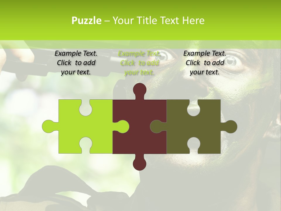 Human Desperate Suicide PowerPoint Template