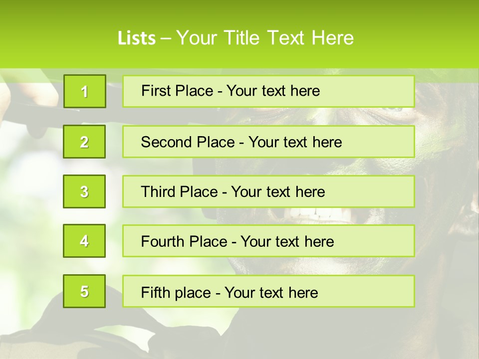 Human Desperate Suicide PowerPoint Template