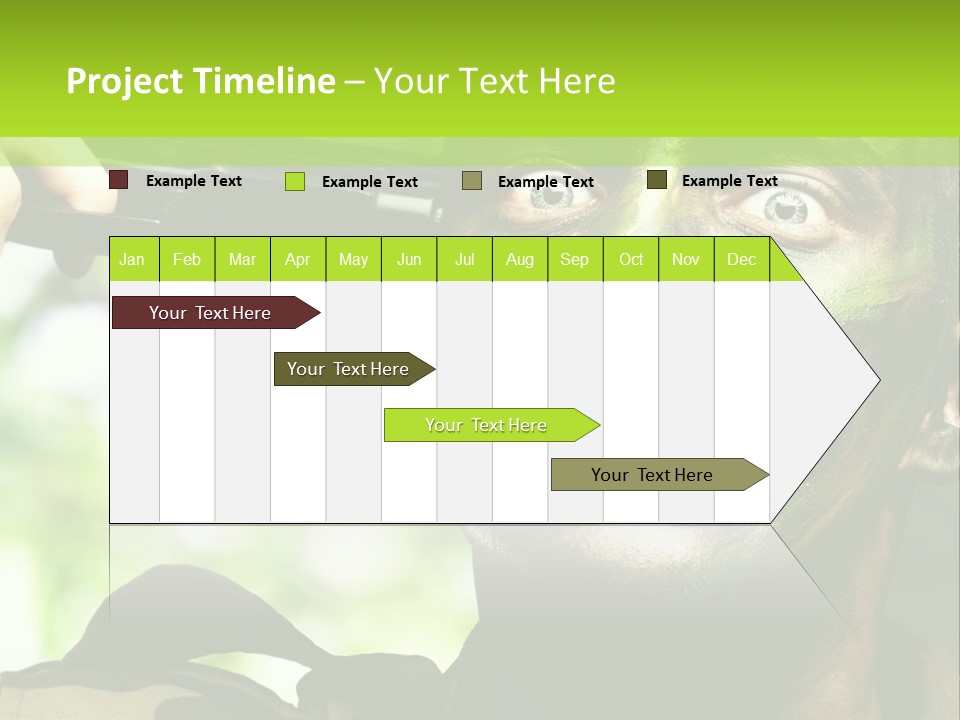 Human Desperate Suicide PowerPoint Template