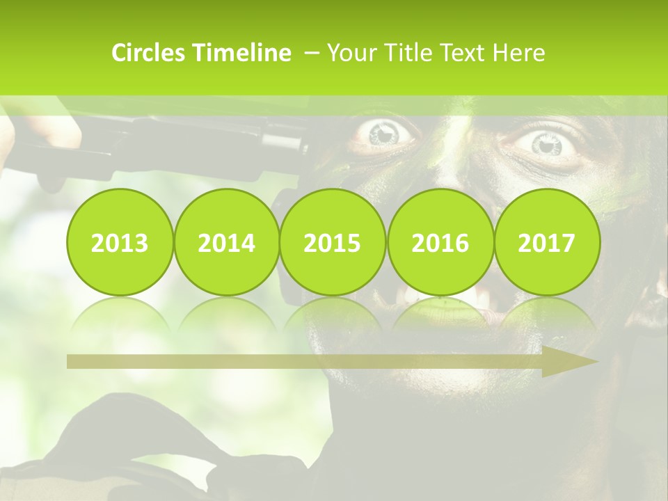 Human Desperate Suicide PowerPoint Template