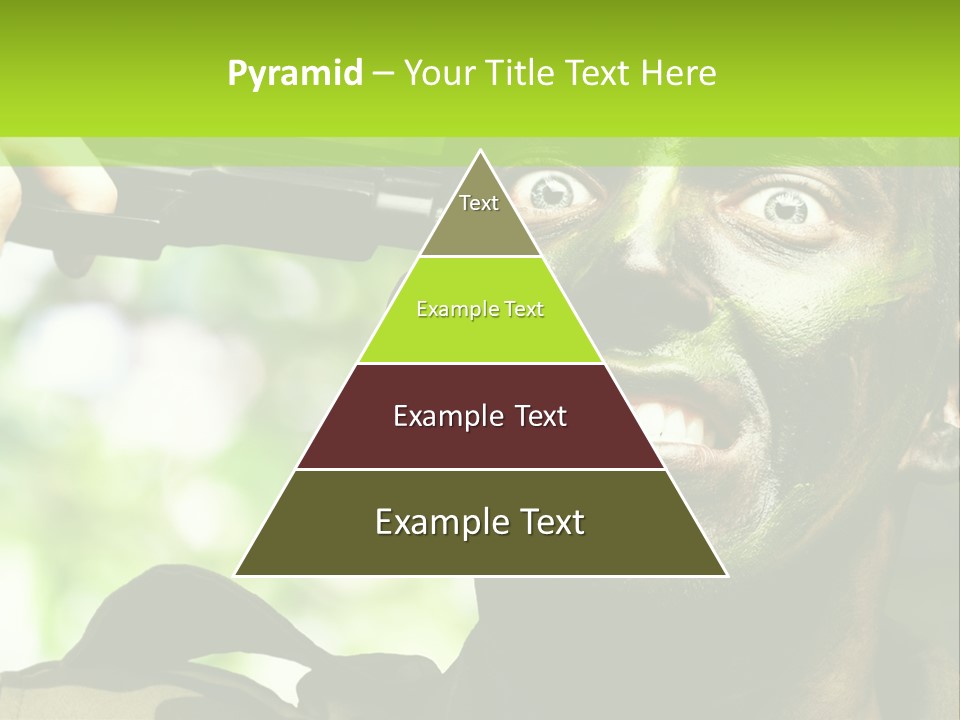 Human Desperate Suicide PowerPoint Template