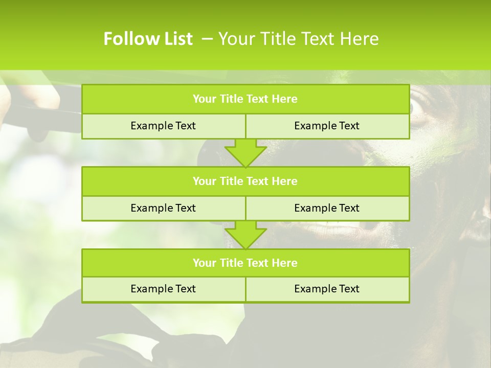 Human Desperate Suicide PowerPoint Template