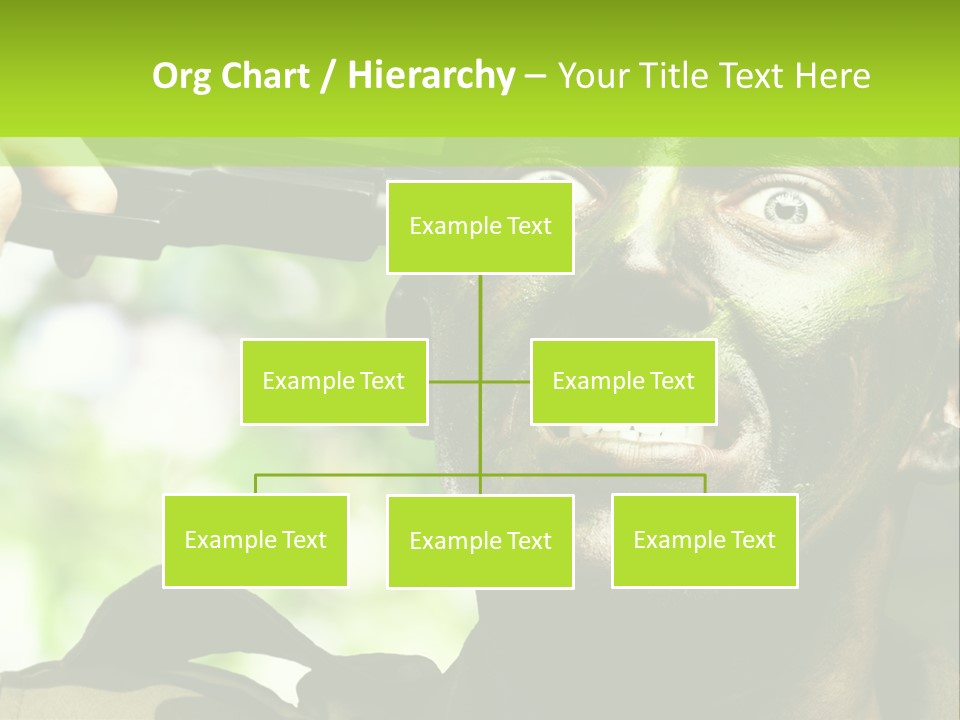 Human Desperate Suicide PowerPoint Template