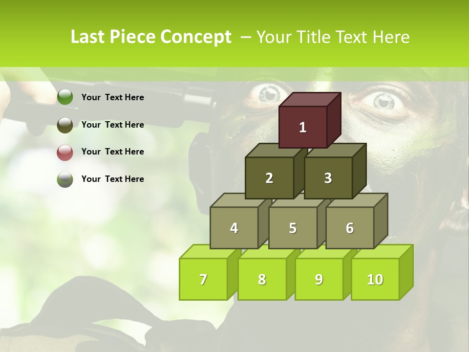 Human Desperate Suicide PowerPoint Template