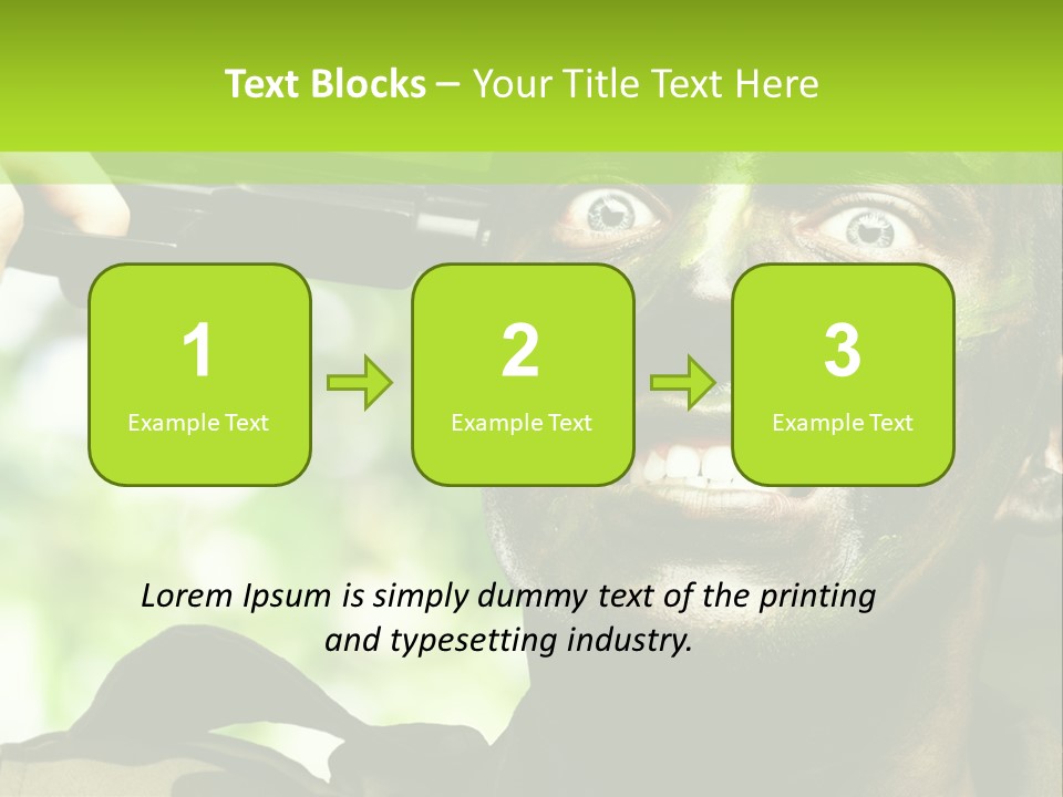 Human Desperate Suicide PowerPoint Template
