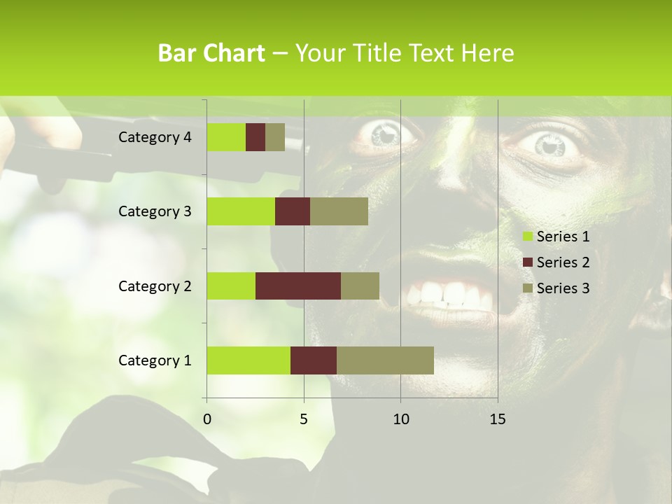 Human Desperate Suicide PowerPoint Template