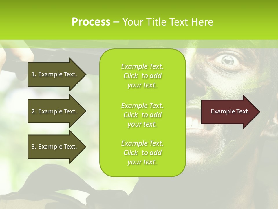 Human Desperate Suicide PowerPoint Template