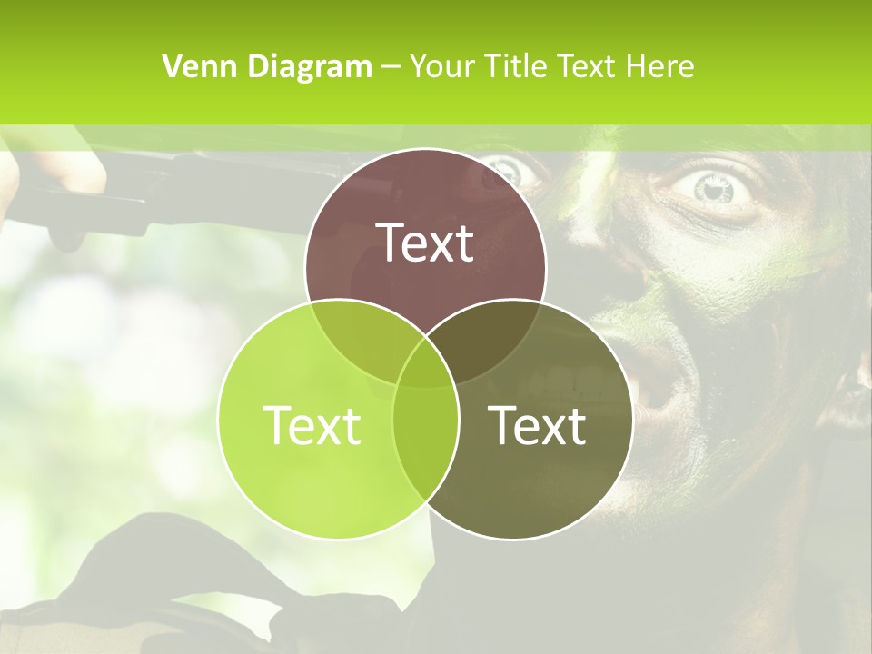 Human Desperate Suicide PowerPoint Template