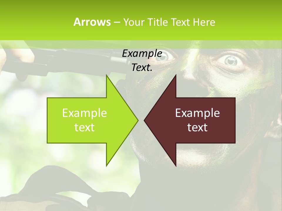 Human Desperate Suicide PowerPoint Template