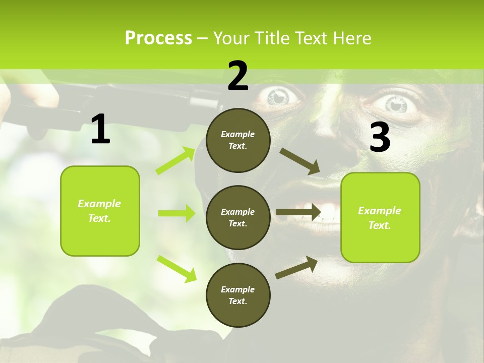Human Desperate Suicide PowerPoint Template