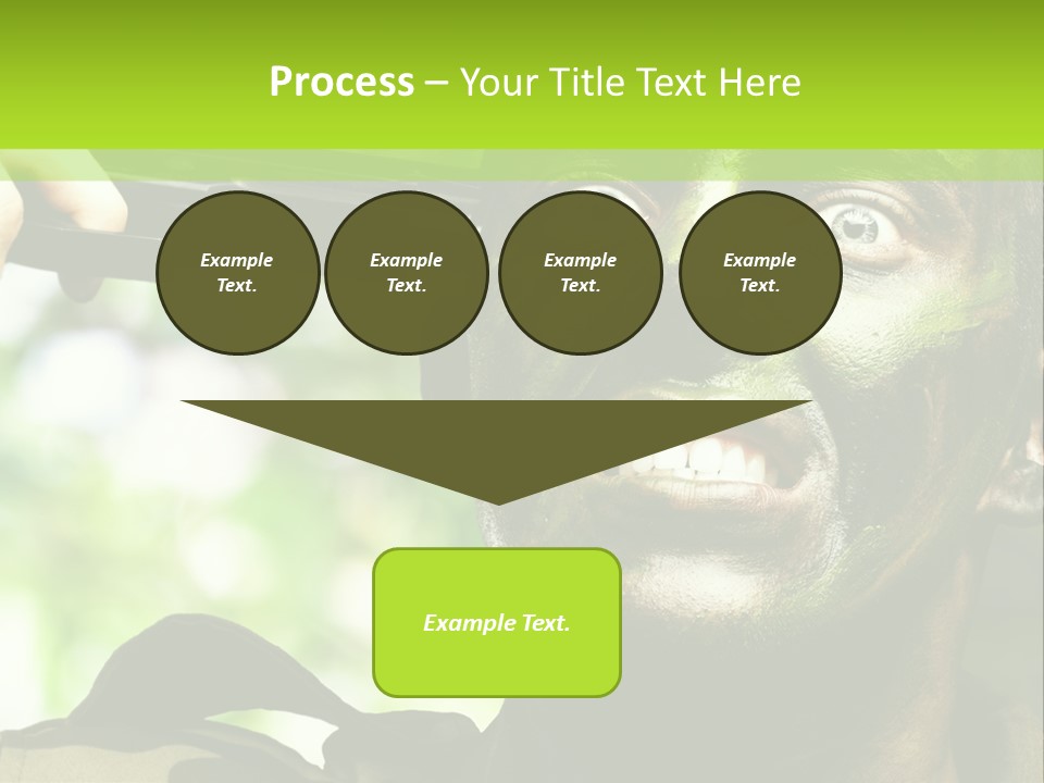 Human Desperate Suicide PowerPoint Template