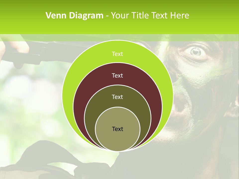 Human Desperate Suicide PowerPoint Template