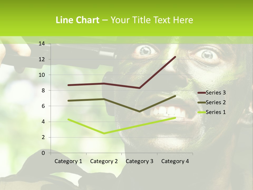 Human Desperate Suicide PowerPoint Template